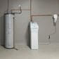 GE Appliances 40-Gallon Tall 5500W Electric Water Heater in Gray, , large