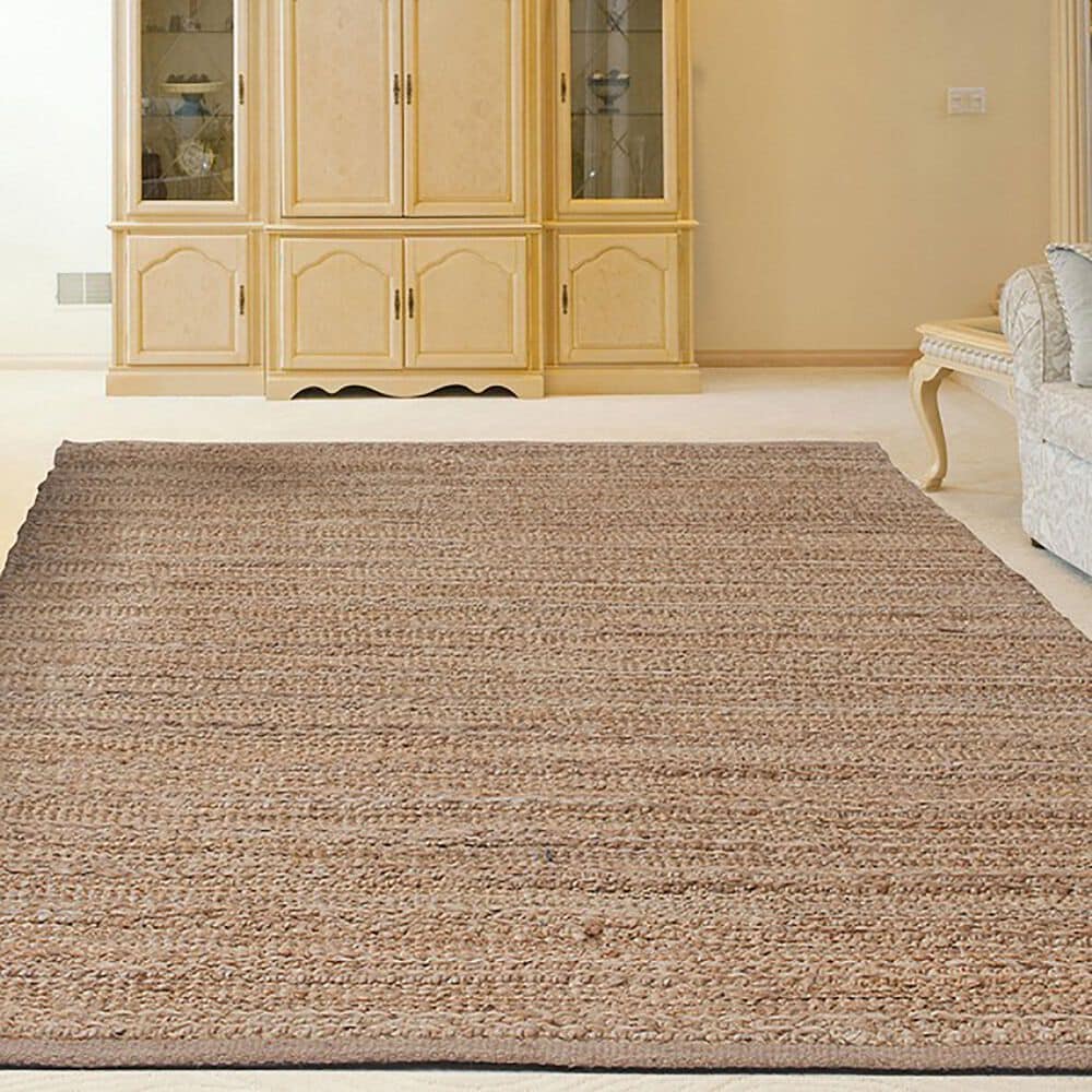 L&amp;R Resources Natural Fiber 7&#39;9&quot; x 9&#39;9&quot; Sahara Area Rug, , large