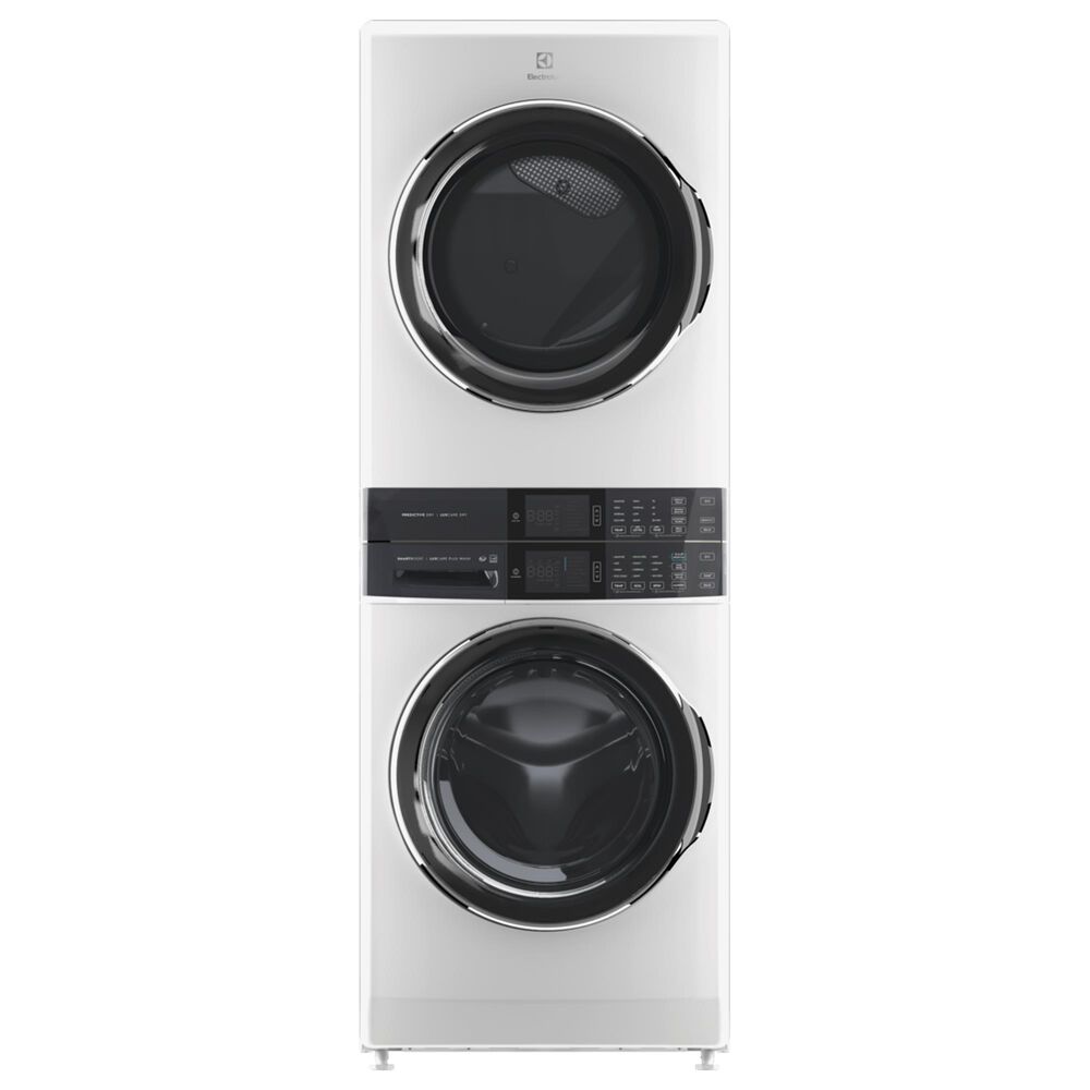 Electrolux 27&quot; Electric Laundry Center in White &amp; Ultimate 800 Multi-Surface Stick Vacuum, , large