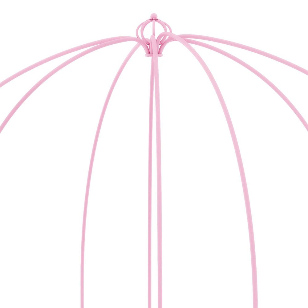 Furniture of America Carriage Twin Canopy Bed in Pink, , large