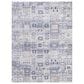 Amer Rugs Hamilton 7"6" x 9"6" Navy and Gold Area Rug, , large