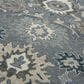 RIZZY Ashton 9" x 12" Floral Gray Area Rug, , large