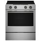 KitchenAid Handle and 4-Piece Knob Accessory Kit for Slide-In Convection Range in Black Ore, , large