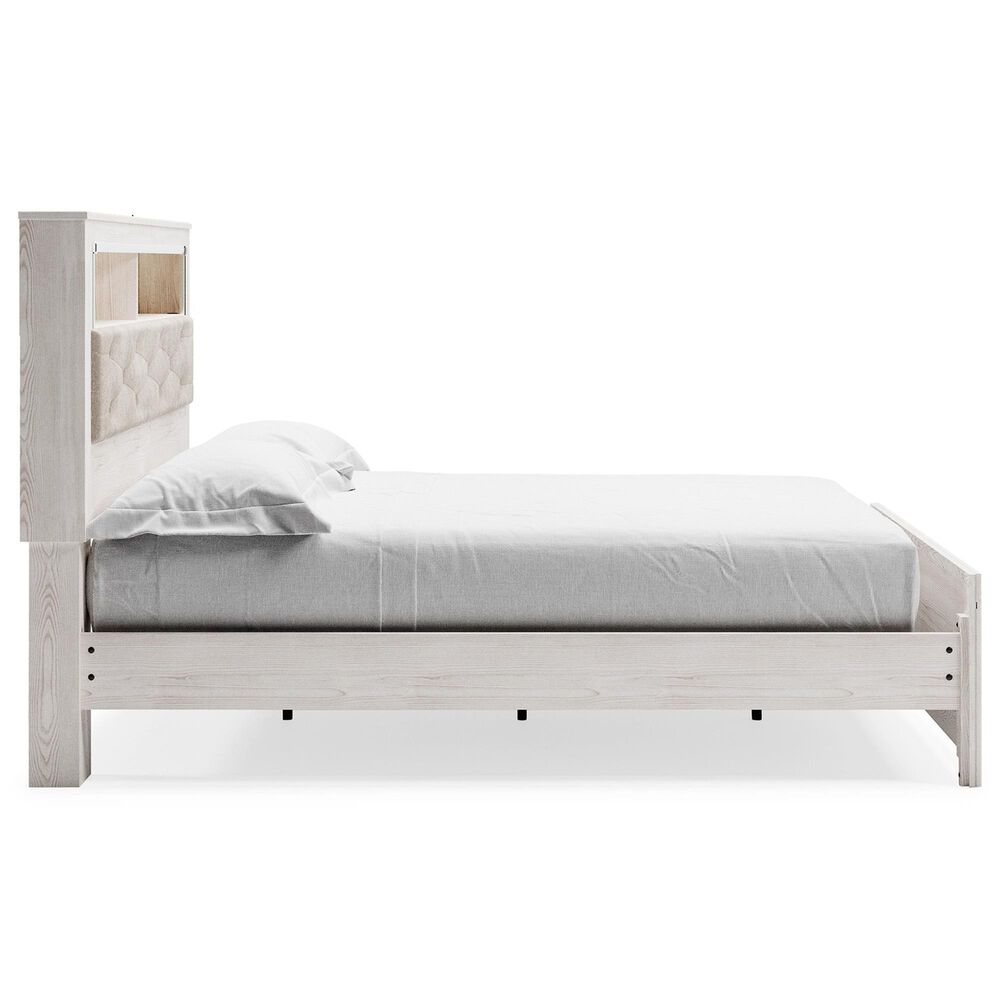 Ashley Altyra King Panel Bookcase Bed  in White, , large