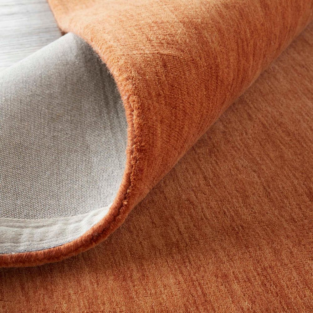 Feizy Luna 3&#39;6&quot; x 5&#39;6&quot; Orange Area Rug, , large