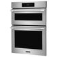 Frigidaire Professional Professional 2-Piece Kitchen Package with 30" Microwave Combination Wall Oven and 30" Gas Cooktop in Stainless Steel, , large