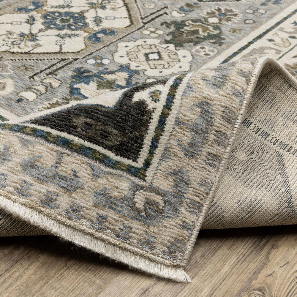 Oriental Weavers Hastings HA04U 5&#39;3&quot; x 7&#39;6&quot; Ivory Area Rug, , large