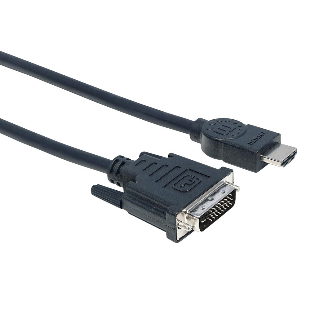Manhattan 10&#39; HDMI to DVI-D Cable in Black, , large