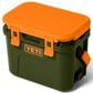 YETI Roadie 15 Hard Cooler in Olive and King Crab Orange, , large