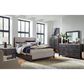 Nicolette Home Plum Creek 2 Drawer Nightstand with Shelf in Ravenwood Black, , large