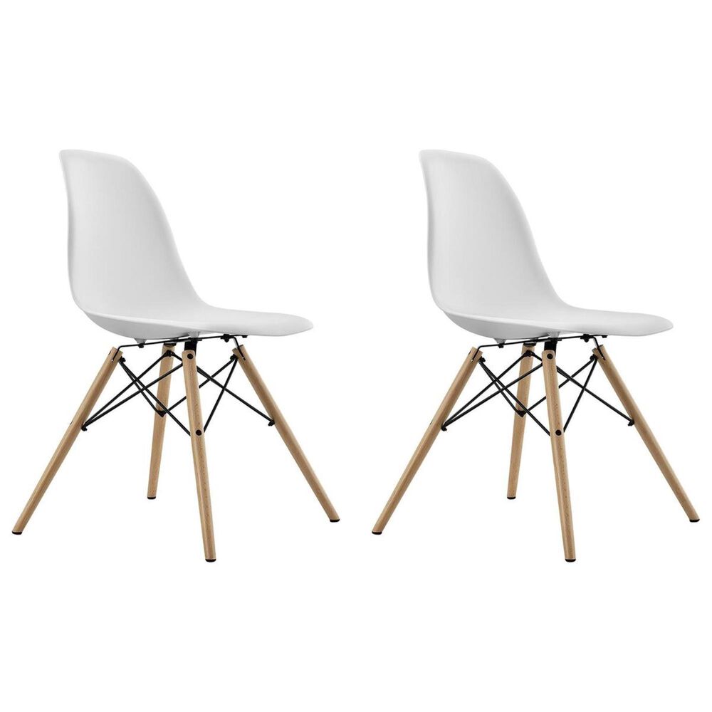 DHP Moorea Chair in White (Set of 2), , large
