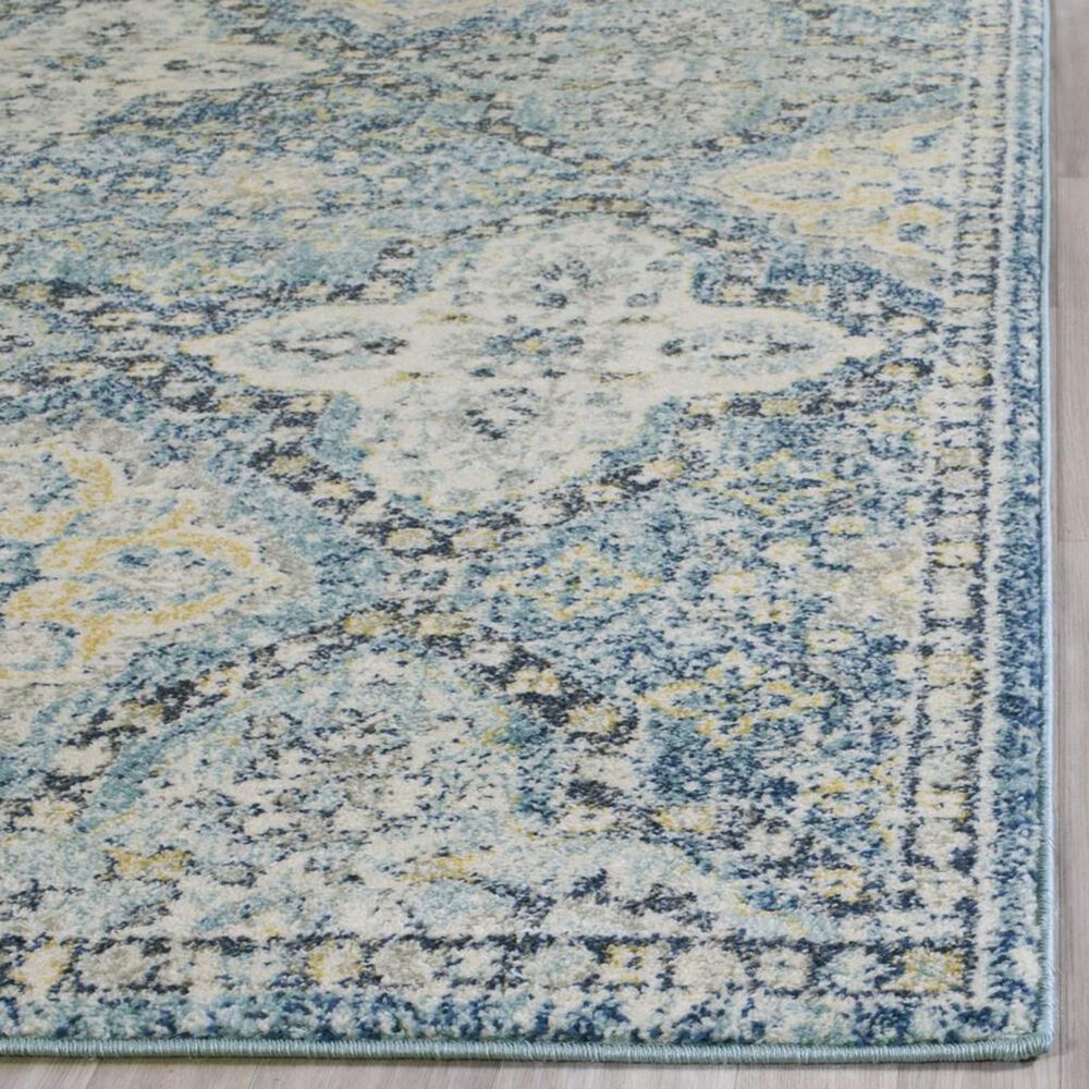 Safavieh Evoke EVK274C 10&#39; x 14&#39; Light Blue and Ivory Area Rug, , large