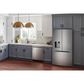 LG 24" Built-In Pocket Handle Dishwasher with SteamAssist in PrintProof Stainless Steel, , large