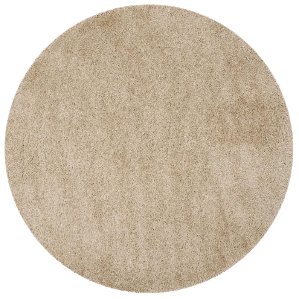 Safavieh Venice SG256C 4" Round Champagne Area Rug, , large