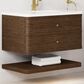 James Martin Allamari 36" Single Bathroom Vanity in Sable with Single Hole 3 cm White Zeus Silestone Top and Rectangular Sink, , large