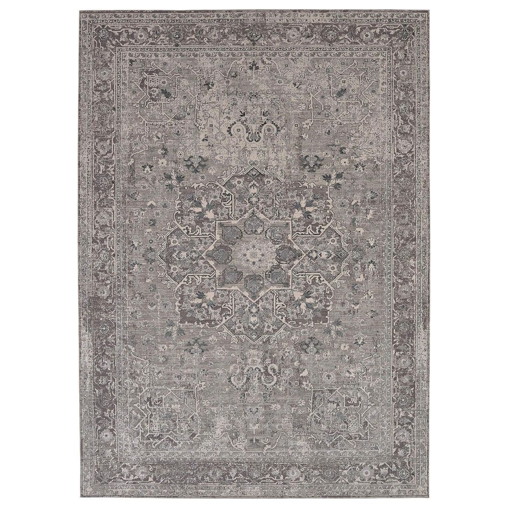 Karastan Tryst Verona RG078-131 9' x 12' Grey Area Rug, , large