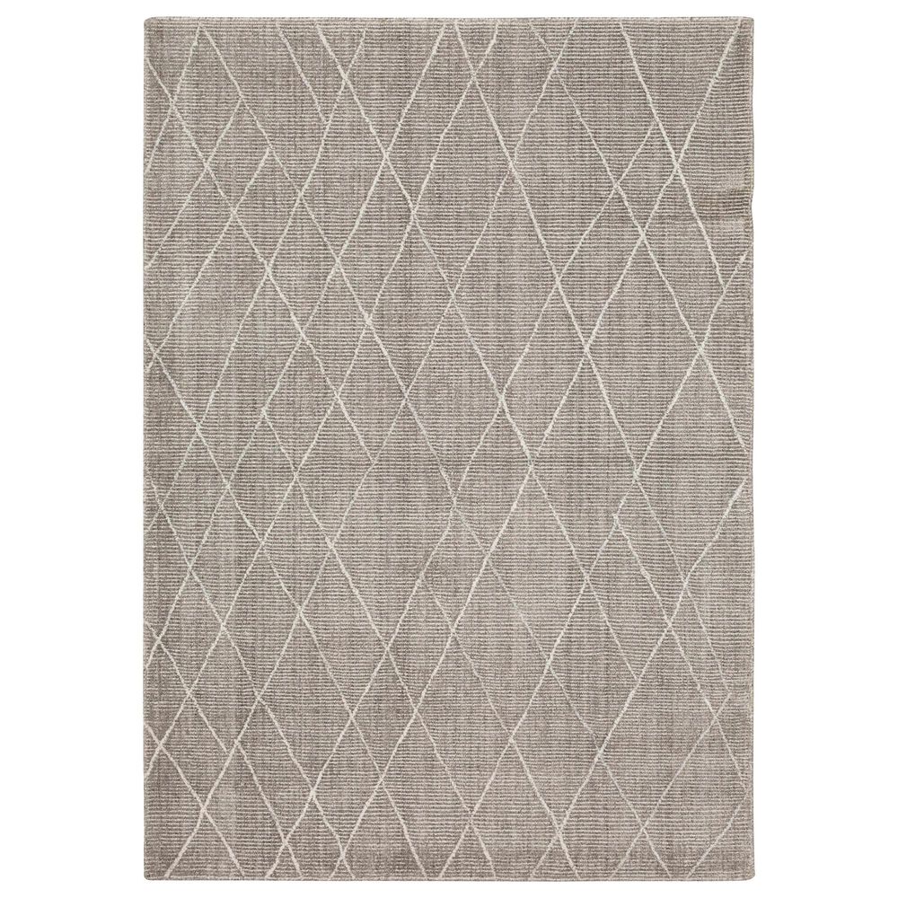 Karastan Tangier RG188-176 5' x 8' Deviation Taupe Area Rug, , large
