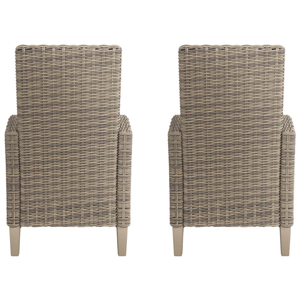 Ashley Beachcroft Arm Chair in Beige - Set of 2, , large