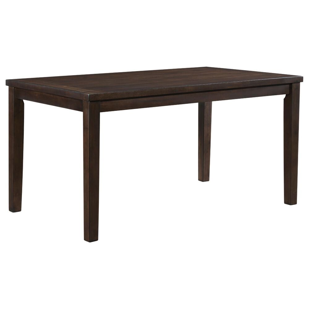 Homelegance Challis 7-Piece Rectangular Dining Set in Dark Cherry, , large