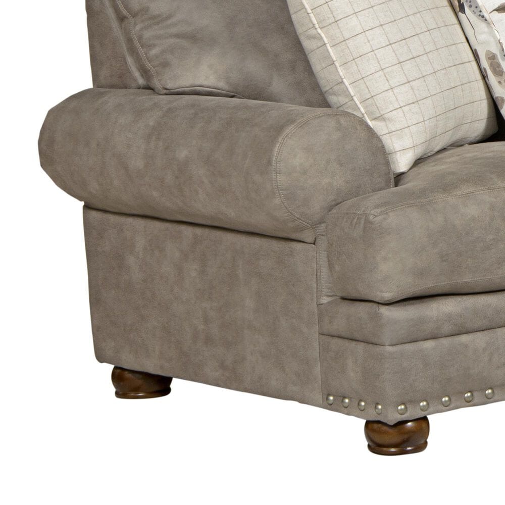 Hartsfield Briarcliff Stationary Sofa in Pebble, , large