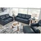 Ashley Santorine Stationary Sofa in Ocean, , large