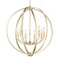 Golden Lighting Colson 9-Light Chandelier in Olympic Gold, , large