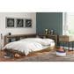 Ashley Deanlow 1-Drawer Nightstand in Honey Brown and Dark Pewter, , large