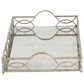 Maple and Jade Metal Glam Tray in Silver, , large