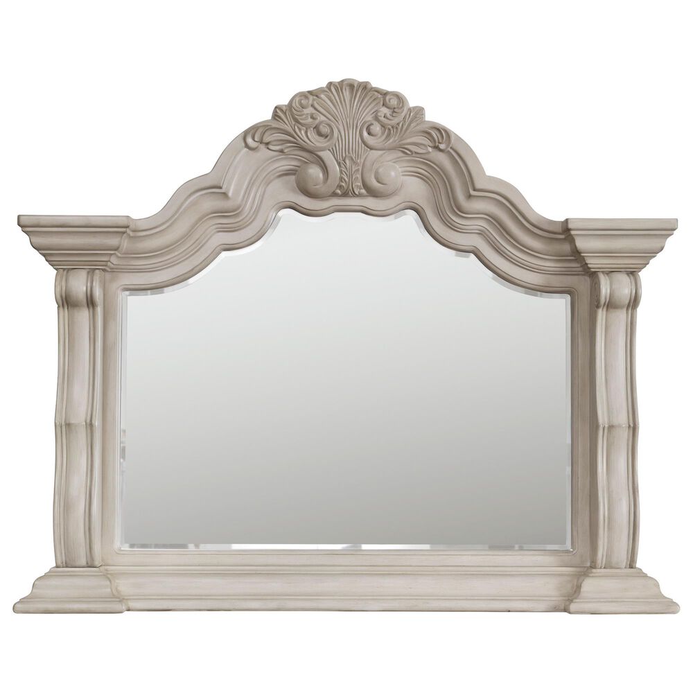 Millenium Bruchandi Dresser Mirror in Antique White, , large