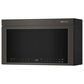 KitchenAid 2-Piece Kitchen Package with 30" Slide-In Smart Electric Range and 30" Over-the-Range Microwave Oven in Black Ore, , large