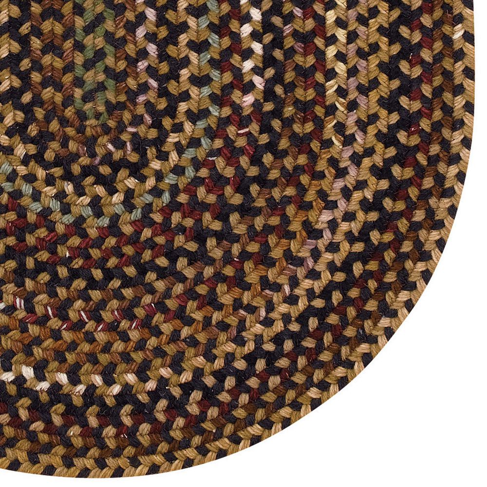 Capel Gramercy 0070-300 11&#39;4&quot; x 14&#39;4&quot; Oval Black Area Rug, , large