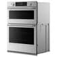 KitchenAid 30" Smart Combination Microwave Wall Oven with Air Fry Mode in White, , large
