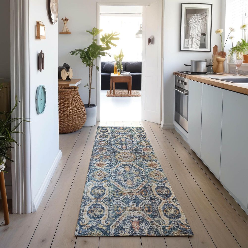 Dalyn Rug Company Neo NO6 2&#39;3&quot; x 7&#39;6&quot; Denim Runner, , large