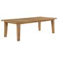 Crystal City Sommerset 7-Piece Rectangular Dining Set in Natural Oak and Black, , large