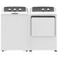 GE Appliances 6.2 Cu. Ft. Gas Dryer in White and Stainless Steel, , large