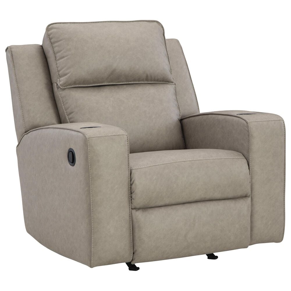 Ashley Lavenhorne 3-Piece Manual Reclining Living Room Set in Pebble, , large