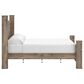 Ashley Rusticott King Poster Bed in Brown, , large