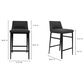 Moe"s Home Collection Baron Counter Stool in Charcoal Grey, , large