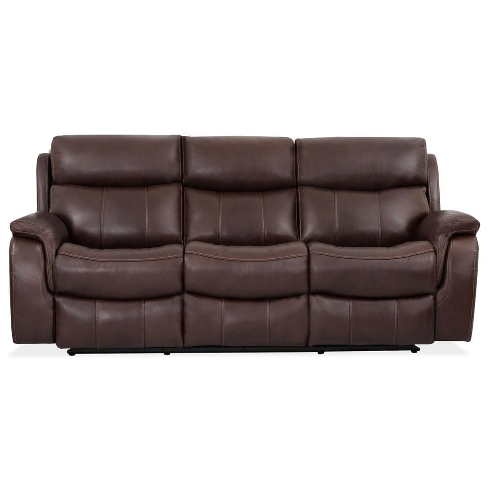 Oxford Furniture Manual Reclining Sofa in Brazil Cocoa, , large