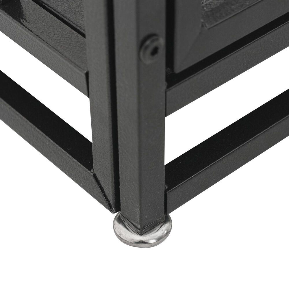 HOMLUX 61" Extra Large Heavy Duty Metal Dog Crate for Large Dogs in Black, , large