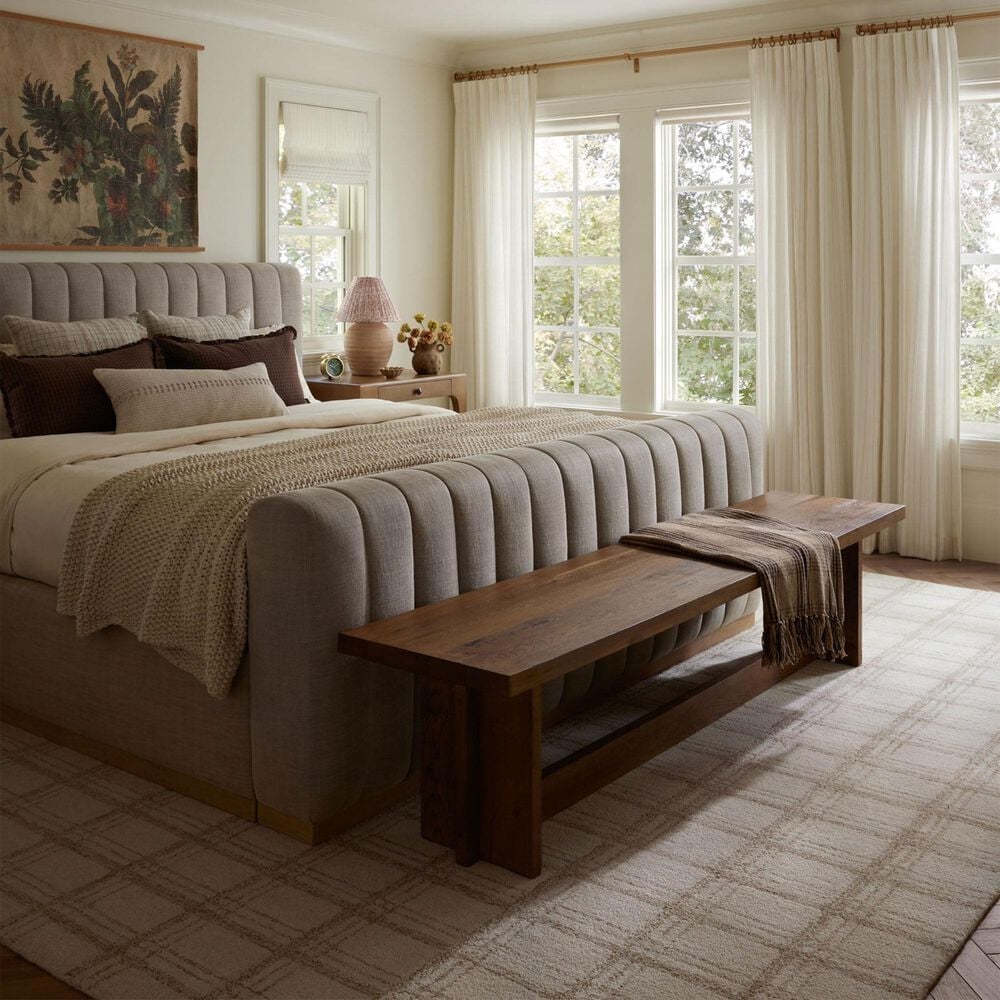 Chris Loves Julia x Loloi Polly 9&#39;3&quot; x 13&#39; Cream and Sand Area Rug, , large