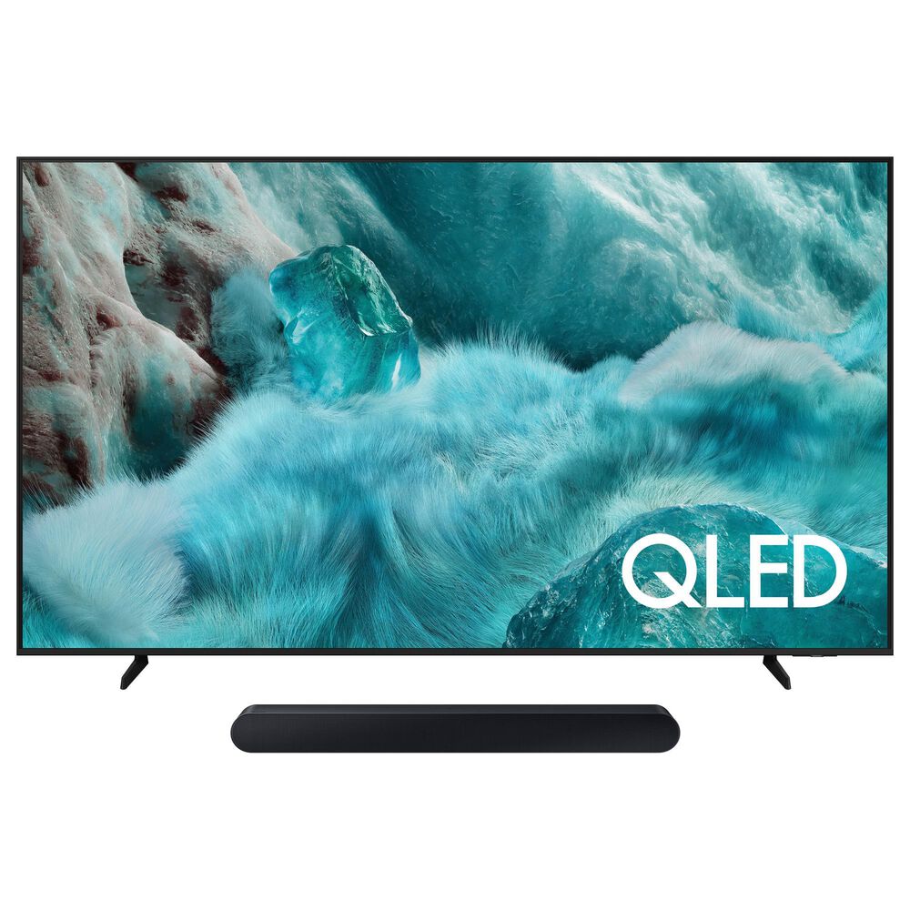 Samsung 75" Class Q7F QLED 4K Vision AI - Smart TV with S-Series 5.0 Channel Soundbar in Black, , large