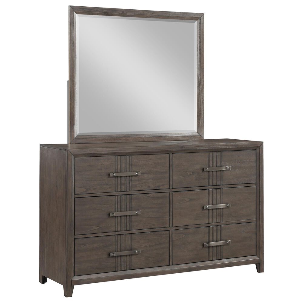 New Heritage Design Landon 4-Piece Queen Bedroom Set in Walnut, , large