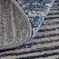 Feizy Indio 5" x 8" Navy and Blue Area Rug, , large