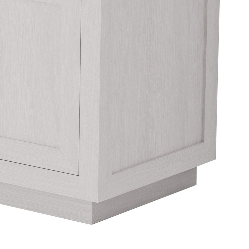 Lexora Home Abbey 80" Double Bathroom Vanity in White Oak with 2 cm White Quartz Top and Rectangular Sinks, , large