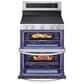 LG 7.3 cu. ft. Smart Electric Double Oven Freestanding Range with ProBake Convection and Air Fry in Stainless Steel, , large