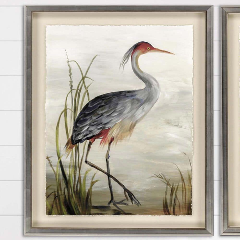 Paragon 34" x 43" Heron Study in Grey, , large