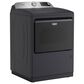Maytag 5.3 Cu. Ft. Smart Pet Pro Top Load Impeller Washer and 7.4 Cu. Ft. Electric Smart Top Load Dryer Laundry Pair in Midnight Steel, , large
