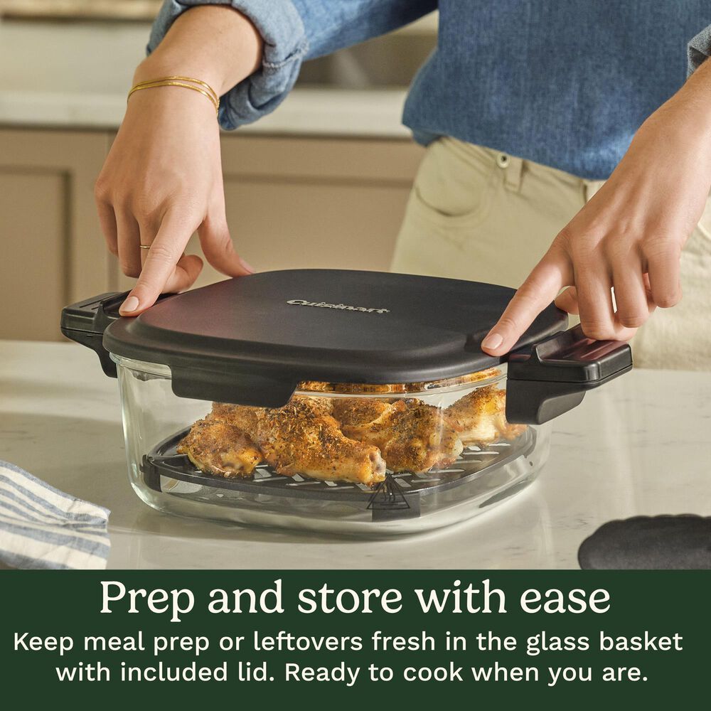 Cuisinart ClearView 4 qt Glass Basket Air Fryer, , large