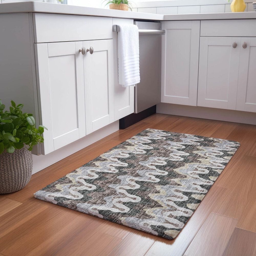 Dalyn Rug Company Lorenzo LN6 Charcoal 1&#39;8&quot; x 2&#39;6&quot; Area Rug, , large